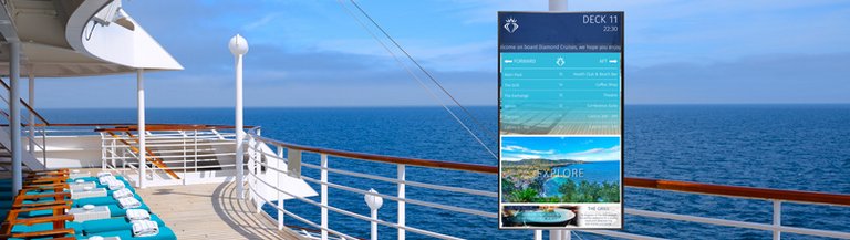 IP Video & Digital Signage Solutions for Cruise lines