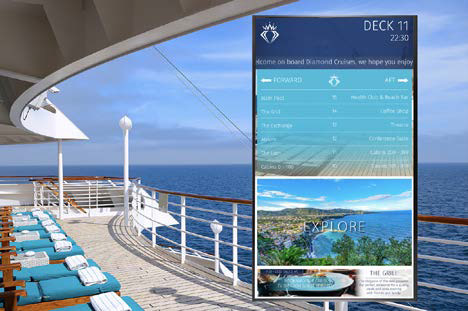 IPTV & Digital Signage Solutions for Cruise
