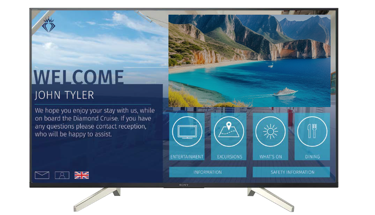 
IPTV & Digital Signage Solutions for Cruise