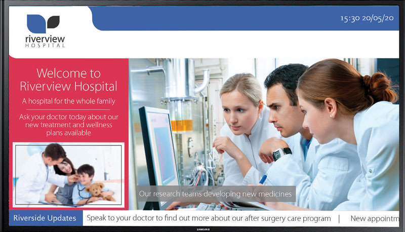  IP Video & Digital Signage Solutions in Healthcare